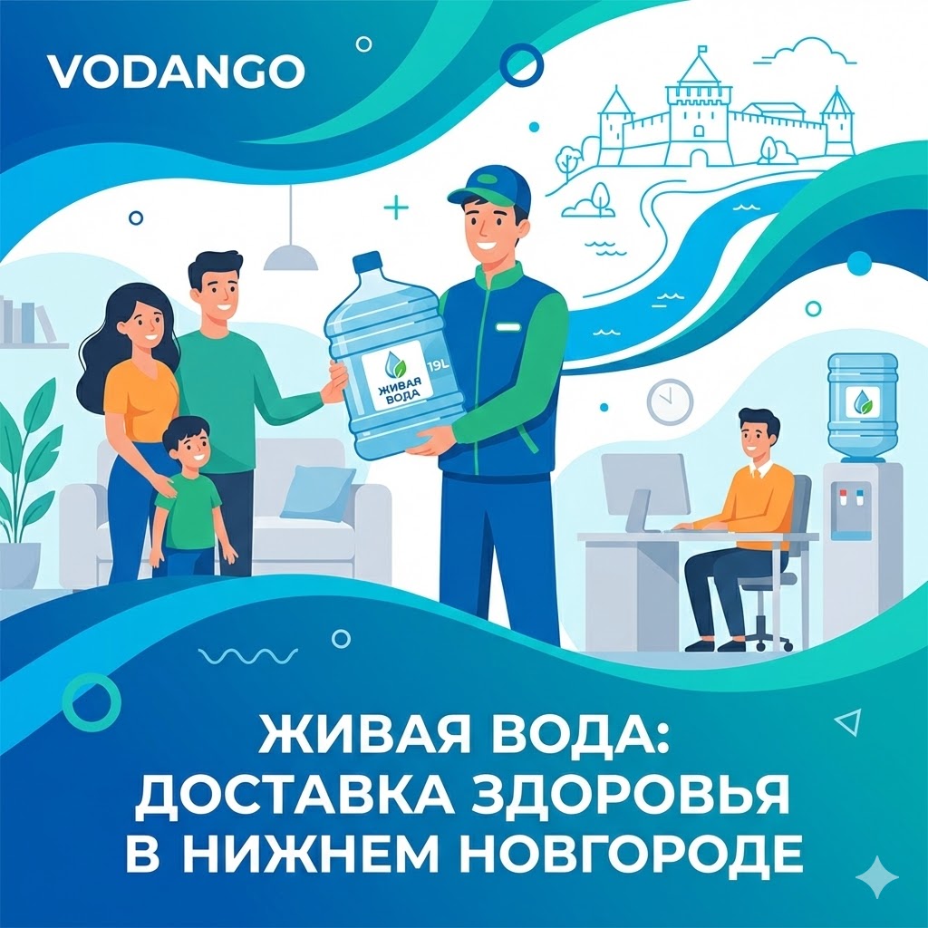 «Живая Вода»: Ваш источник здоровья и энергии в Нижнем Новгороде
