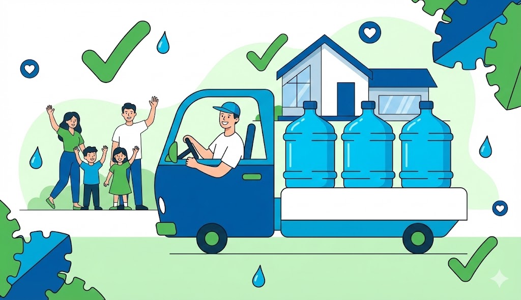 Вода для ребенка в бутылях 19 литров