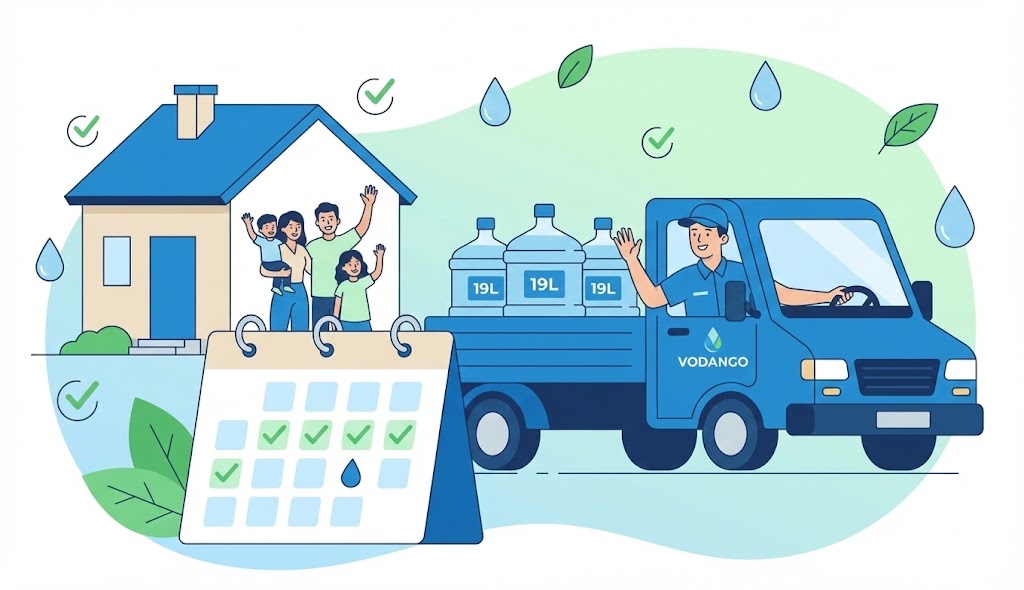 Расчет расхода воды 19 литров