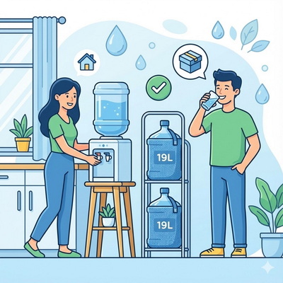 Хранение бутылок 19 литров