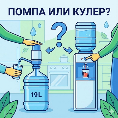 Кулер или помпа для воды - что выбрать
