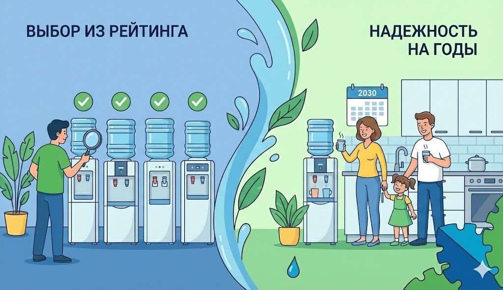 ТОП-10 кулеров для воды в 2026 году