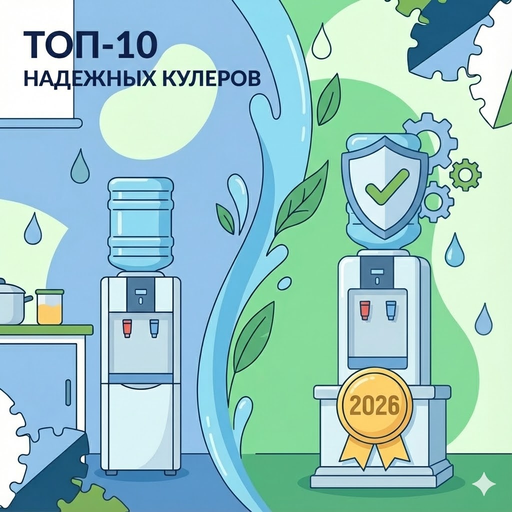 ТОП-10 кулеров для воды в 2026 году