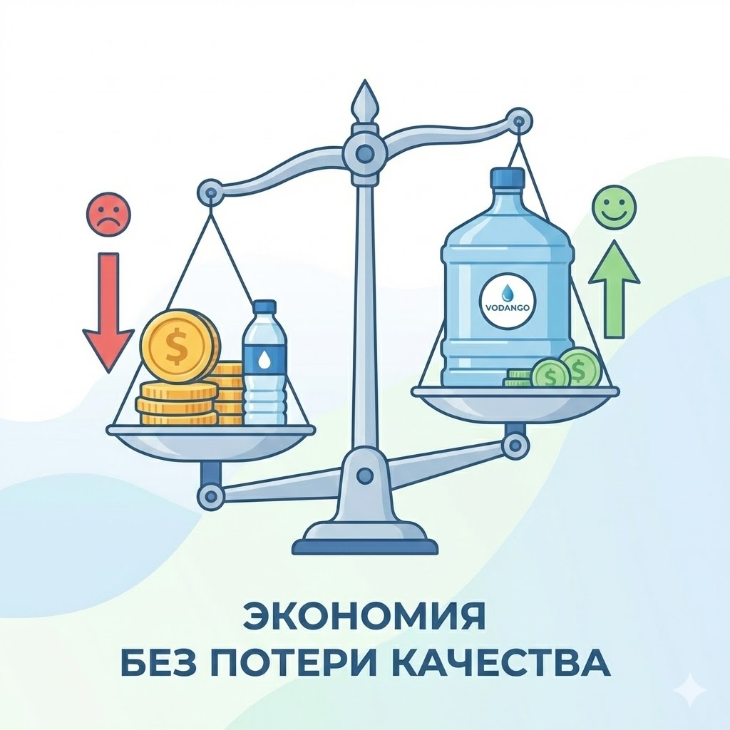 Как экономить на доставке воды 19 л